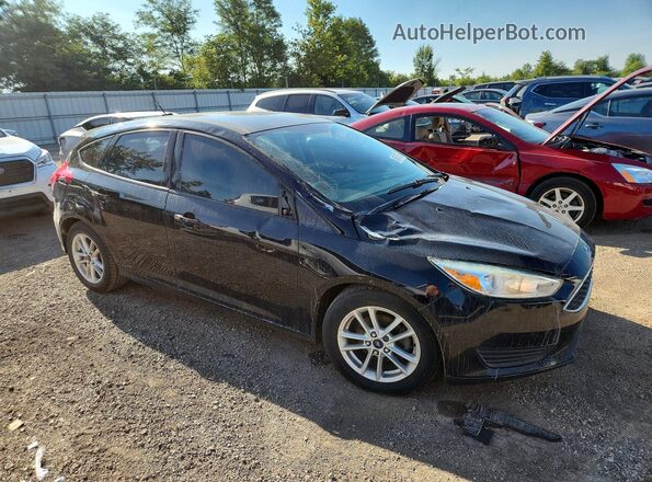 1FADP3K27HL243723 2017 FORD FOCUS Black Delantero derecho