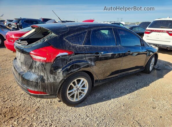 1FADP3K27HL243723 2017 FORD FOCUS Black Trasero derecho