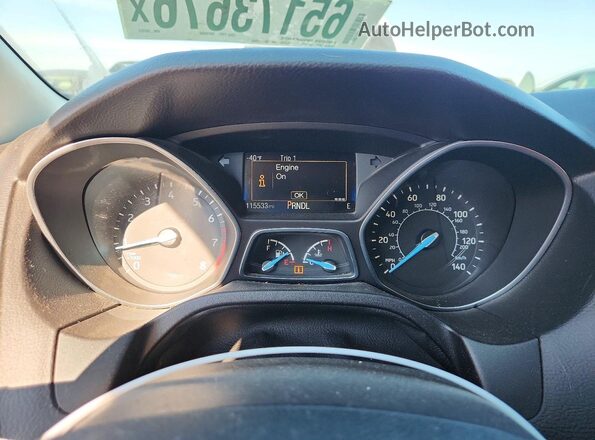 1FADP3K27HL243723 2017 FORD FOCUS Black Vista del cuadro de instrumentos