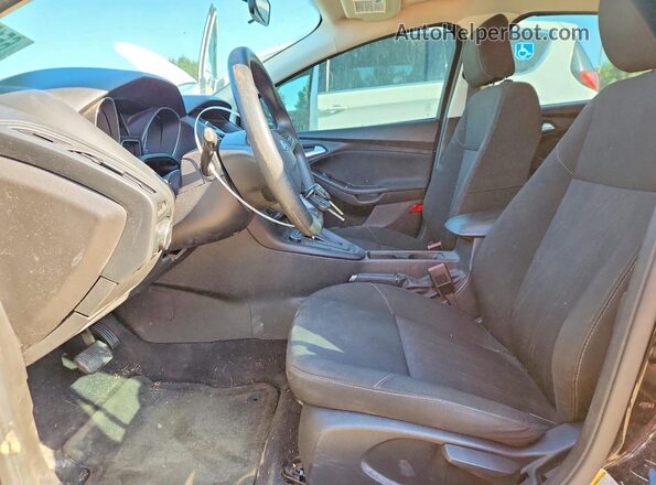 1FADP3K27HL243723 2017 FORD FOCUS Black Vista interior delantera