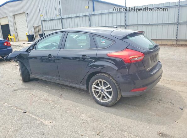 1FADP3K27HL251465 2017 FORD FOCUS Черный Задняя левая четверть