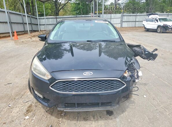 1FADP3K27HL251465 2017 FORD FOCUS Черный Вид спереди
