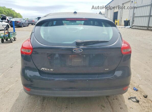 1FADP3K27HL251465 2017 FORD FOCUS Черный Вид сзади