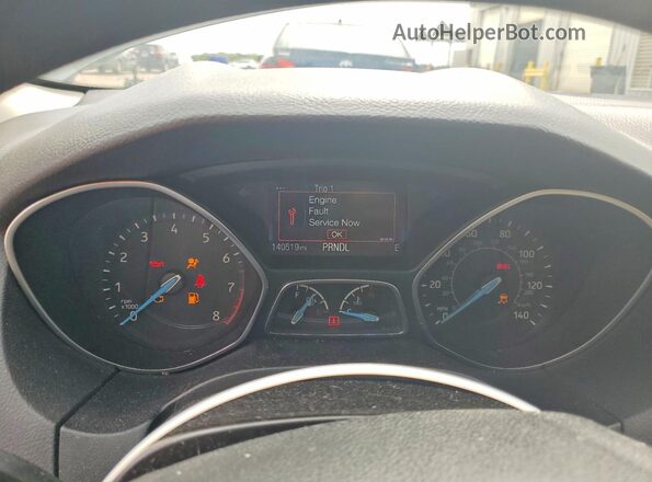 1FADP3K27HL251465 2017 FORD FOCUS Черный Вид щитка приборов