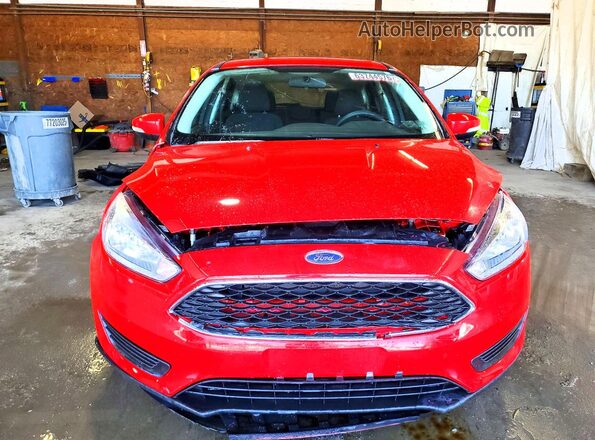 1FADP3K27HL314130 2017 FORD FOCUS Red Widok z przodu