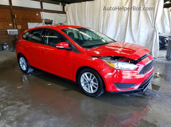 1FADP3K27HL314130 2017 FORD FOCUS Red Przód prawy