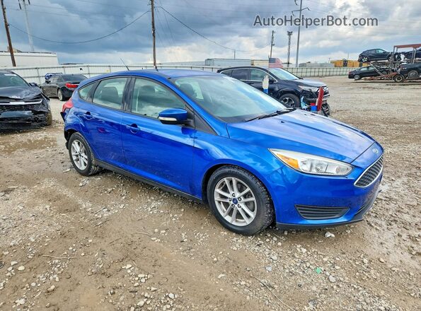 1FADP3K27JL304672 2018 FORD FOCUS Blue Przód prawy