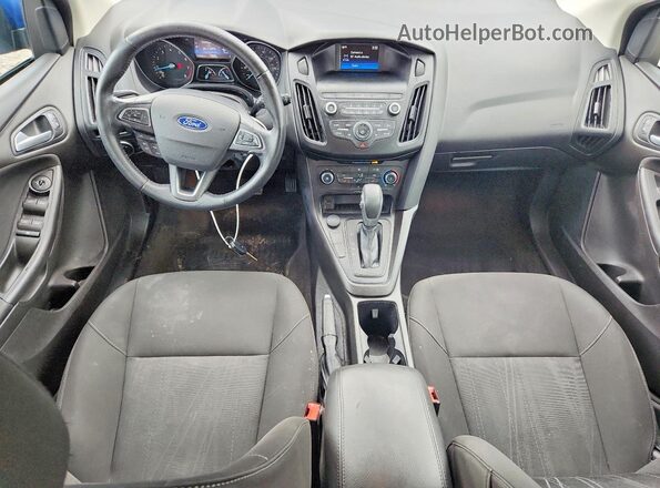 1FADP3K27JL304672 2018 FORD FOCUS Blue Widok deski rozdzielczej