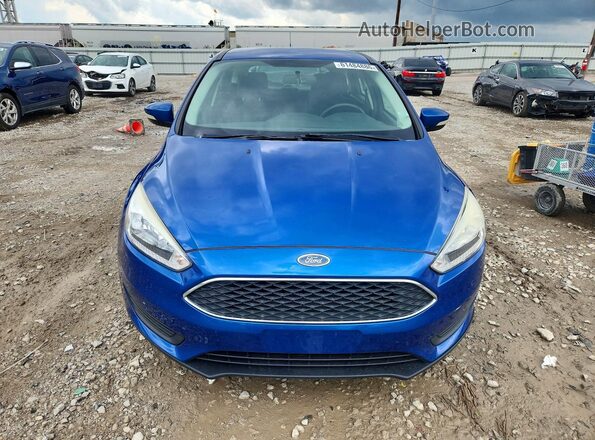 1FADP3K27JL304672 2018 FORD FOCUS Blue Widok z przodu