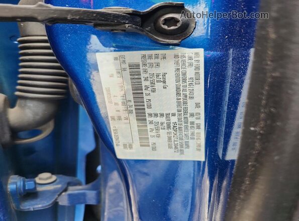 1FADP3K27JL304672 2018 FORD FOCUS Blue Widok komory silnika