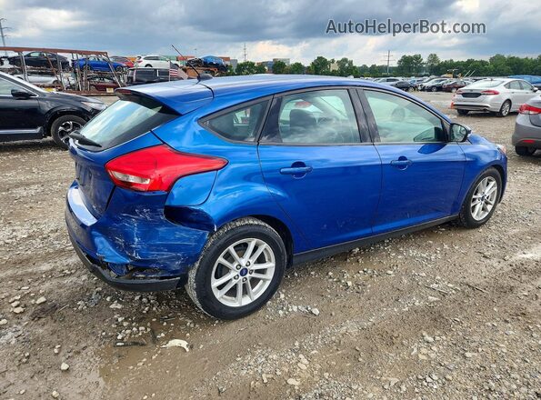 1FADP3K27JL304672 2018 FORD FOCUS Blue Tył prawy