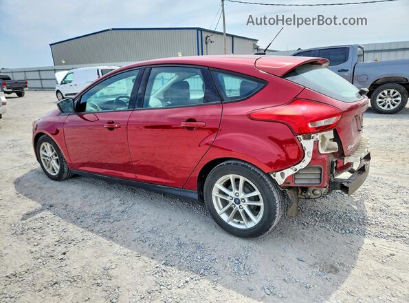 1FADP3K28GL238402 2016 FORD FOCUS Red Rear left