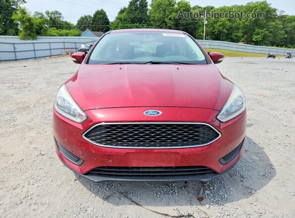 1FADP3K28GL238402 2016 FORD FOCUS Red Front view