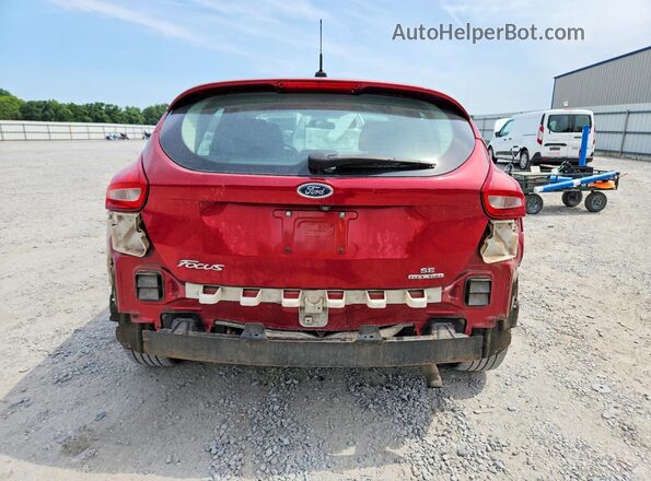 1FADP3K28GL238402 2016 FORD FOCUS Red Rear view