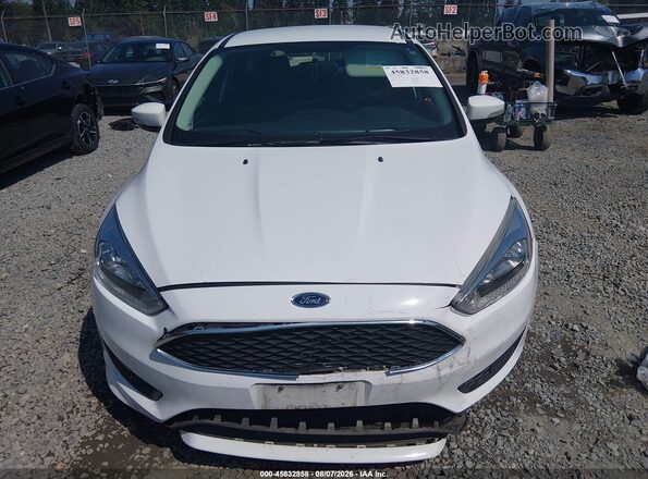 1FADP3K28GL247259 2016 FORD FOCUS White Вид щитка приладів
