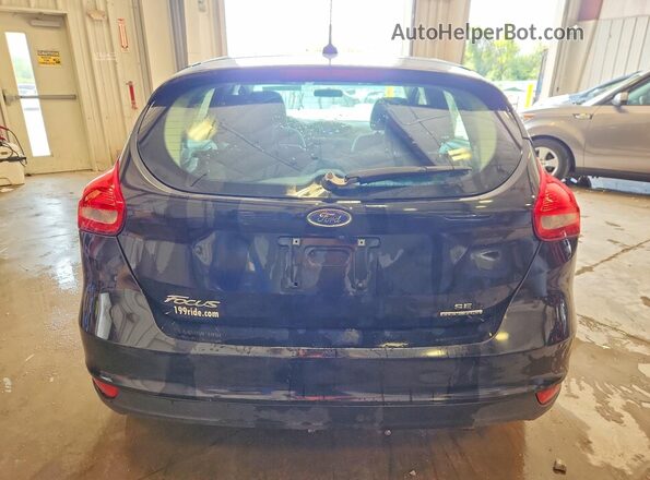 1FADP3K28GL285753 2016 FORD FOCUS Черный Вид сзади