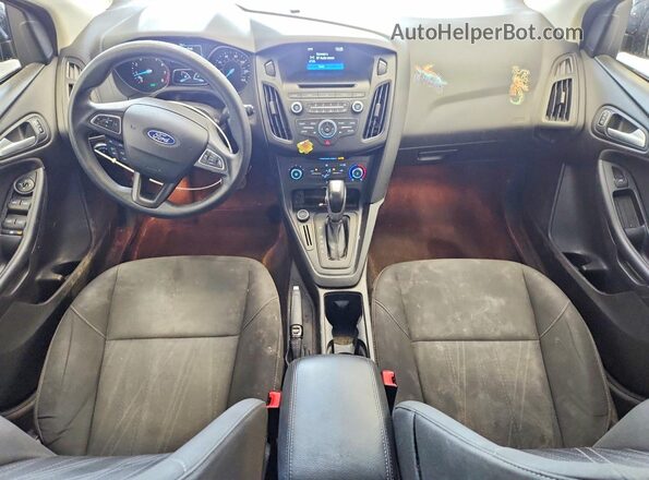 1FADP3K28GL285753 2016 FORD FOCUS Черный Вид панели приборов