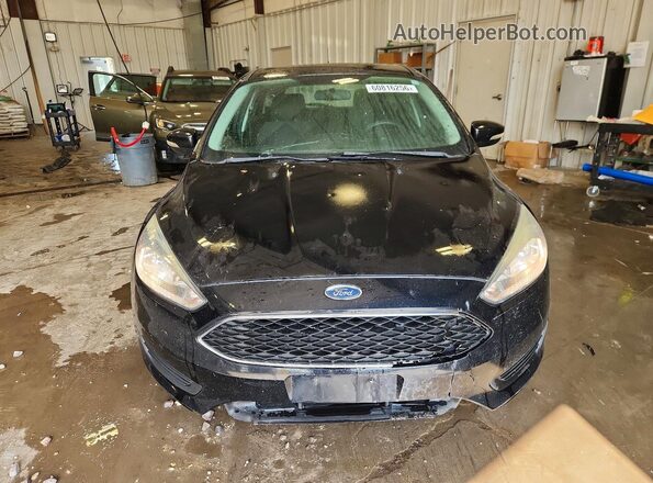 1FADP3K28GL285753 2016 FORD FOCUS Черный Вид спереди