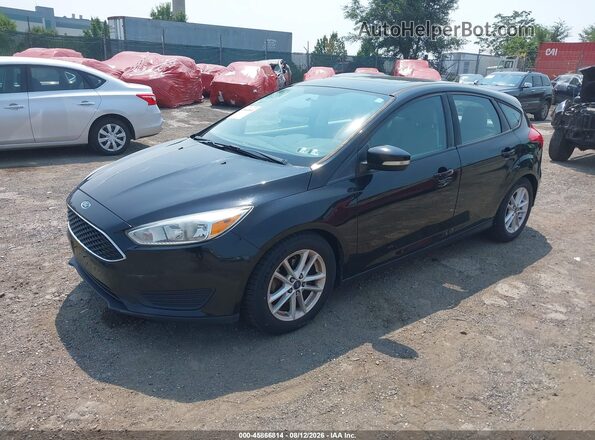 1FADP3K28GL292203 2016 FORD FOCUS Black Przód lewy