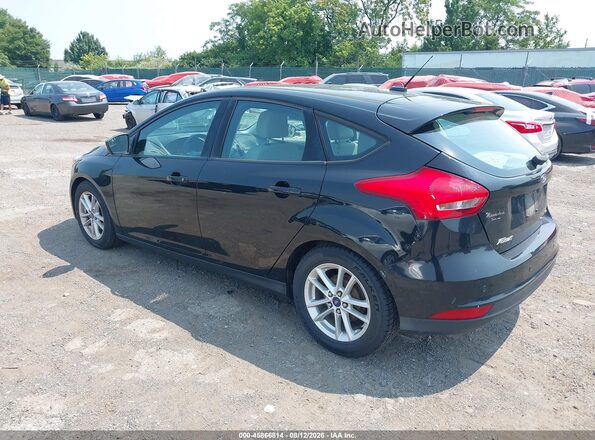 1FADP3K28GL292203 2016 FORD FOCUS Black Tył lewy