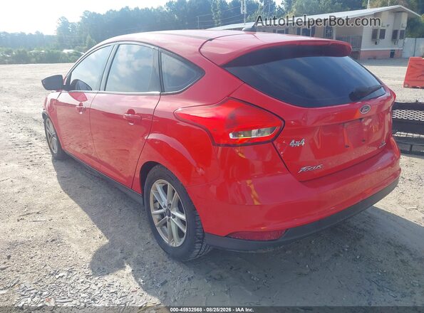 1FADP3K28GL347765 2016 FORD FOCUS Red უკანა მარცხენა