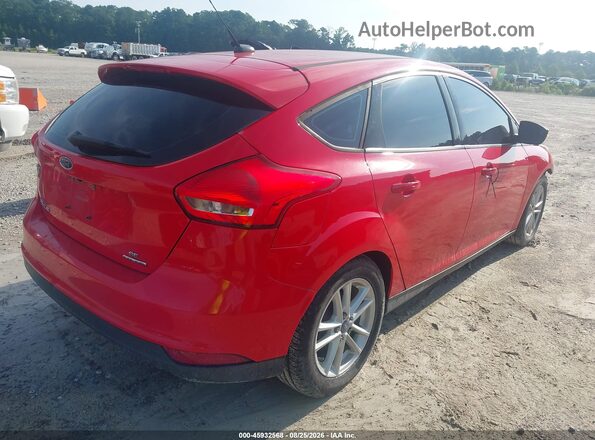 1FADP3K28GL347765 2016 FORD FOCUS Red უკანა მარჯვენა