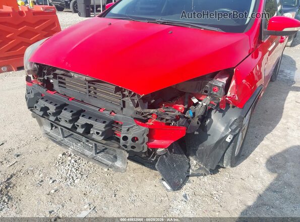 1FADP3K28GL347765 2016 FORD FOCUS Red წინა ხედი