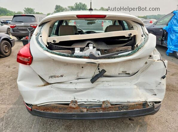 1FADP3K28GL364047 2016 FORD FOCUS White Vista trasera