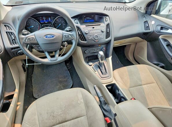 1FADP3K28GL364047 2016 FORD FOCUS White Vista del salpicadero