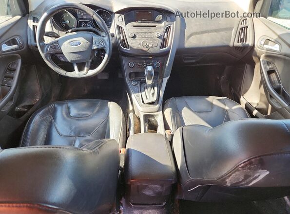 1FADP3K28GL372472 2016 FORD FOCUS Угольный Вид панели приборов