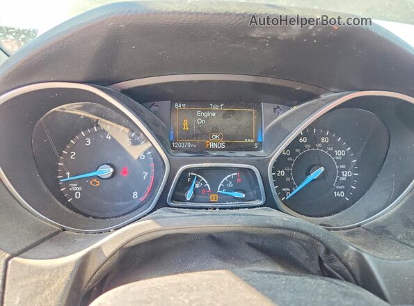 1FADP3K28GL372472 2016 FORD FOCUS Угольный Вид щитка приборов