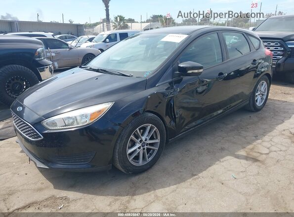 1FADP3K28GL407088 2016 FORD FOCUS Black Առջևի ձախ երեք քառորդ տեսարան