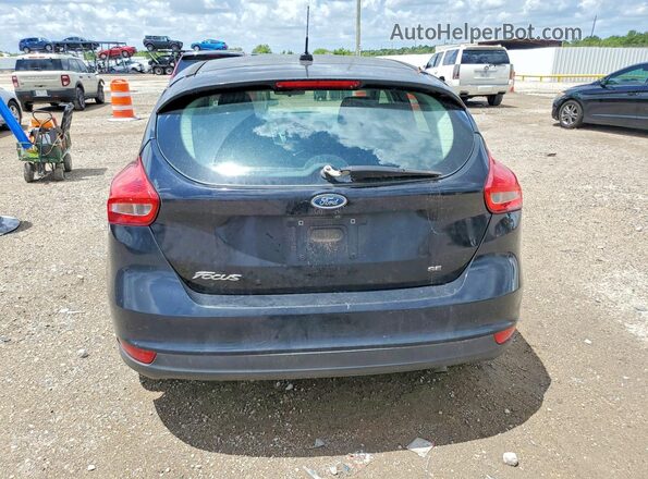 1FADP3K28HL232360 2017 FORD FOCUS Blue Вид ззаду