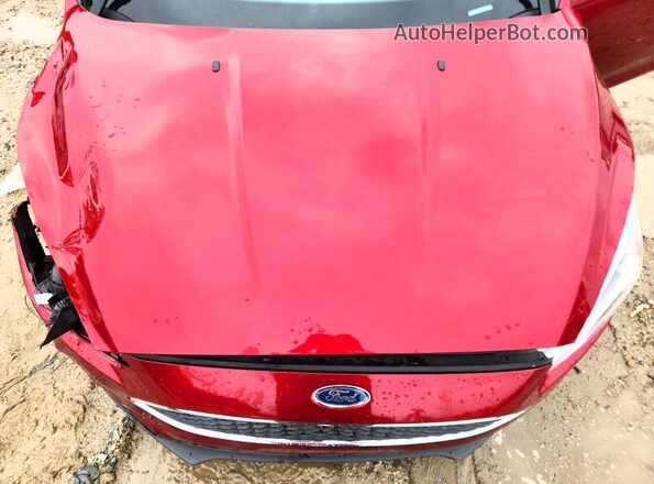 1FADP3K28HL234822 2017 FORD FOCUS Red Սալոնի հետևի տեսք