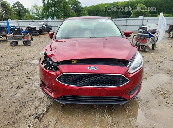 1FADP3K28HL234822 2017 FORD FOCUS Red Դիմացի տեսք