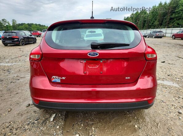 1FADP3K28HL234822 2017 FORD FOCUS Red Հետևի տեսք