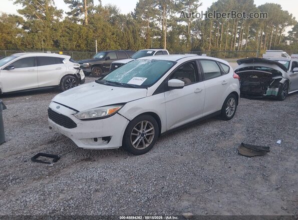 1FADP3K28JL237497 2018 FORD FOCUS Белый Передняя левая четверть