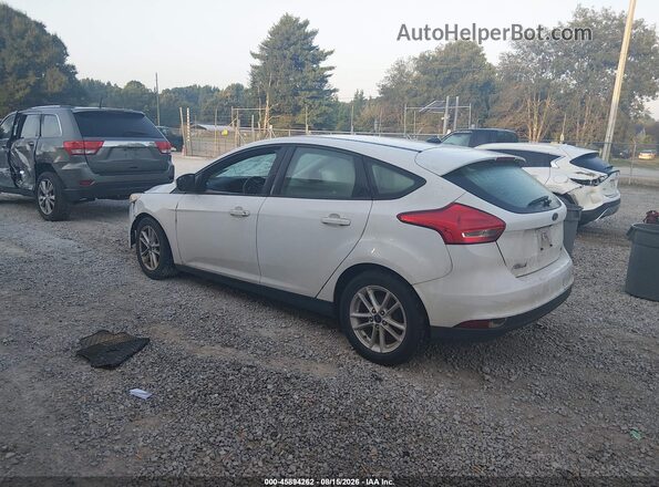 1FADP3K28JL237497 2018 FORD FOCUS Белый Задняя левая четверть