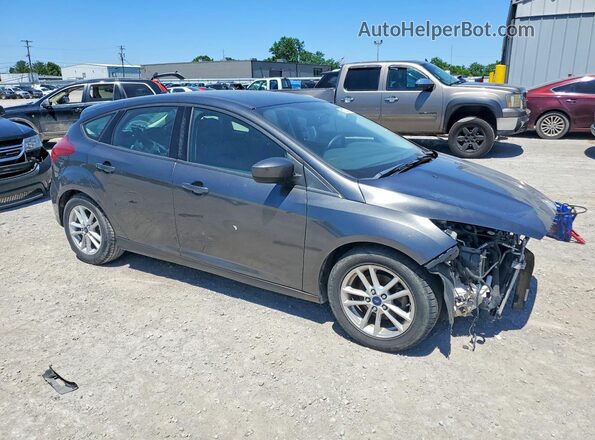 1FADP3K28JL301585 2018 FORD FOCUS Gray წინა მარჯვენა