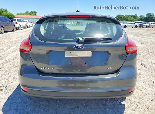 1FADP3K28JL301585 2018 FORD FOCUS Gray უკანა ხედი
