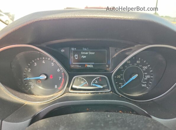 1FADP3K29GL269349 2016 FORD FOCUS White Widok zestawu wskaźników