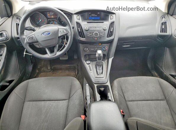 1FADP3K29GL291030 2016 FORD FOCUS Silver Առջևի վահանակի տեսք