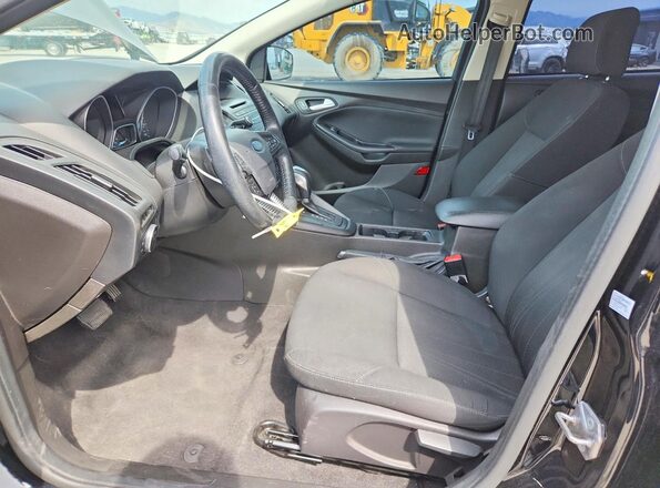 1FADP3K29GL315388 2016 FORD FOCUS Black Widok wnętrza z przodu