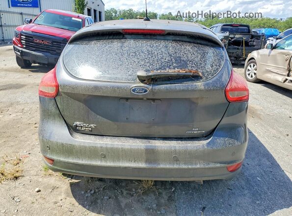 1FADP3K29GL346107 2016 FORD FOCUS Charcoal Вид ззаду
