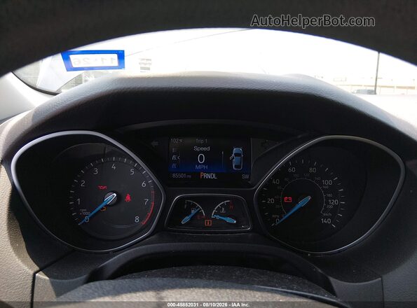 1FADP3K29GL379446 2016 FORD FOCUS Серый Вид задних сидений