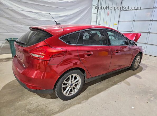 1FADP3K29GL394142 2016 FORD FOCUS Burgundy Задня права чверть