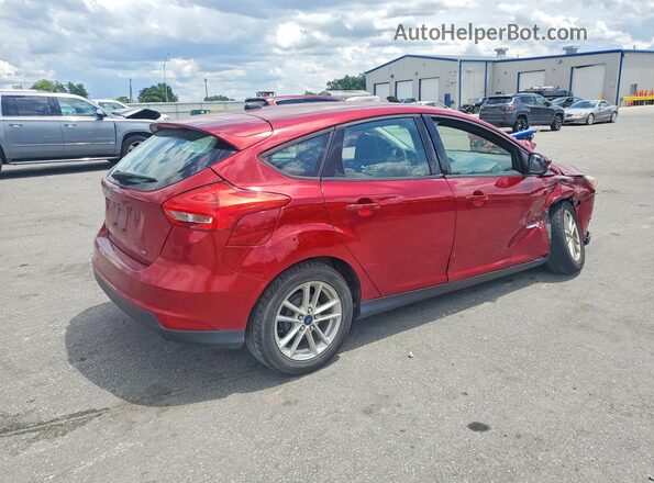 1FADP3K29HL297847 2017 FORD FOCUS Red Հետևի աջ