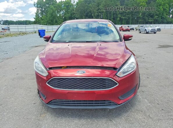 1FADP3K29HL297847 2017 FORD FOCUS Red Դիմացի տեսք
