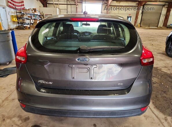 1FADP3K29HL303940 2017 FORD FOCUS Gray Widok z tyłu
