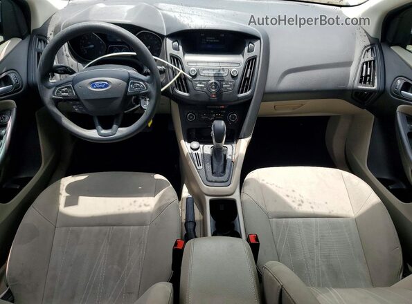1FADP3K29JL201656 2018 FORD FOCUS White Widok deski rozdzielczej